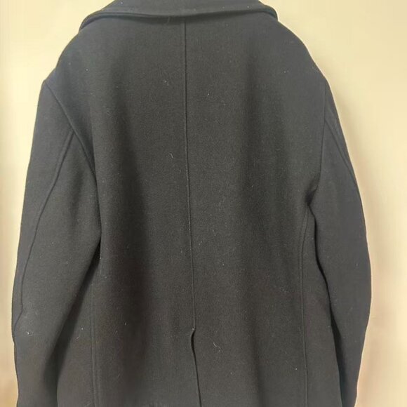 Men's Schott NYC U.S. 740N Pea Jacket Size 44 (XL) - Timeless Nautical Elegance! - Picture 5 of 5